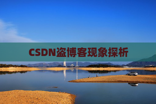 CSDN盗博客现象探析